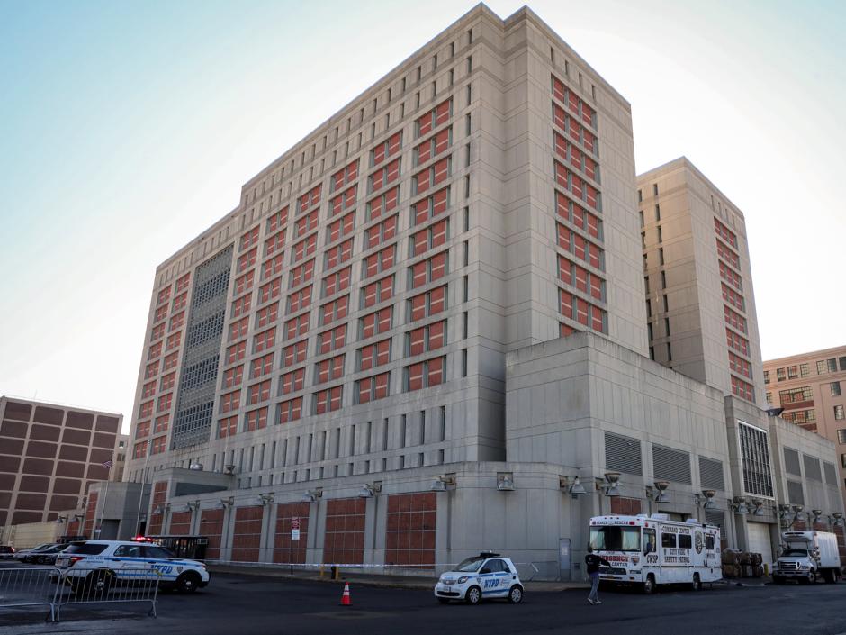 Imagen exterior del centro penitenciario de Brooklyn