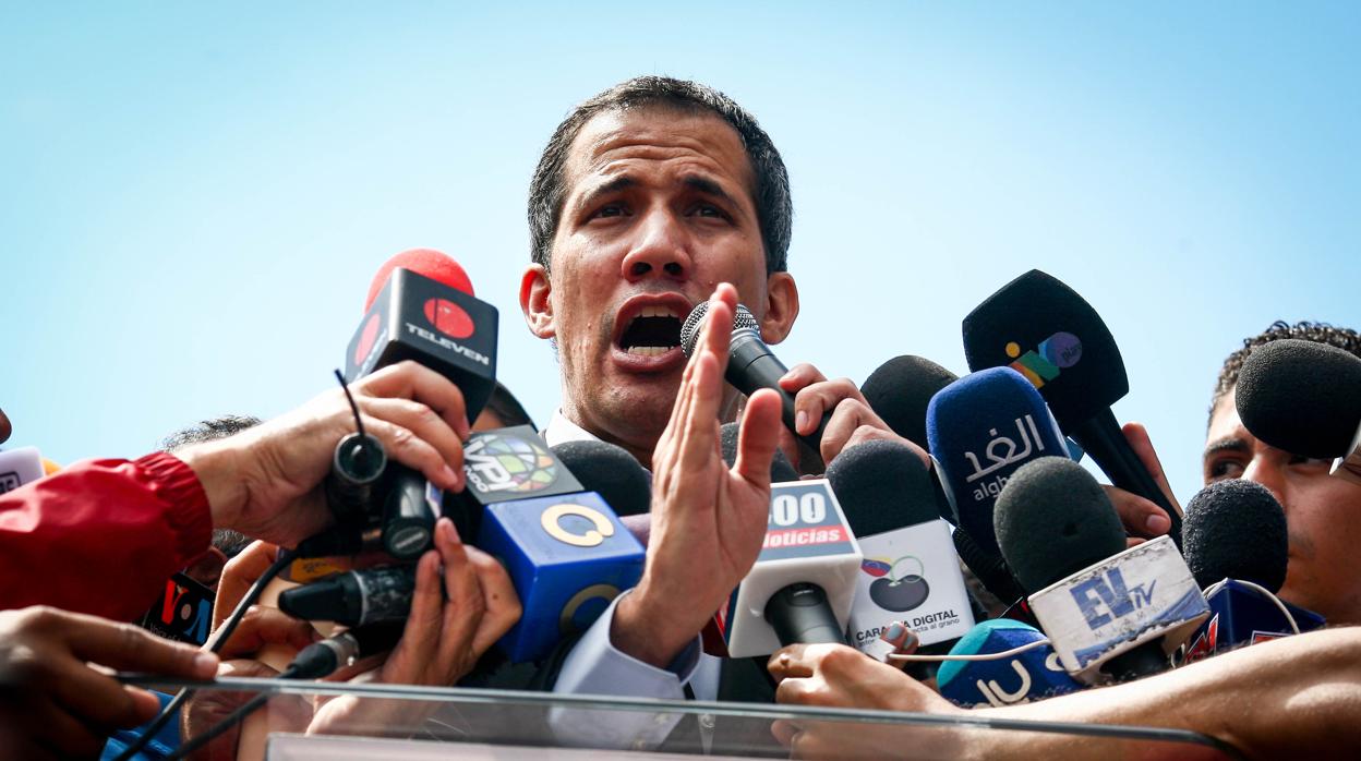 Juan Guaidó, presidente interino de Venezuela