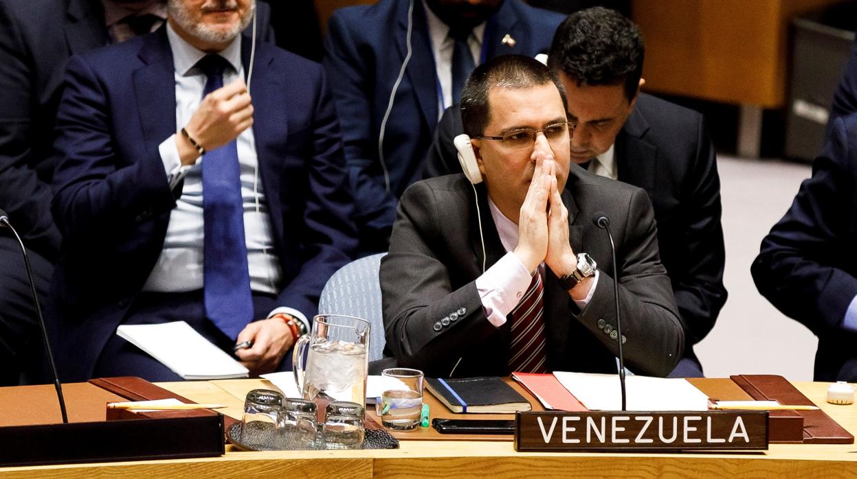 El ministro de Relaciones Exteriores de Nicolás Maduro, Jorge Arreaza