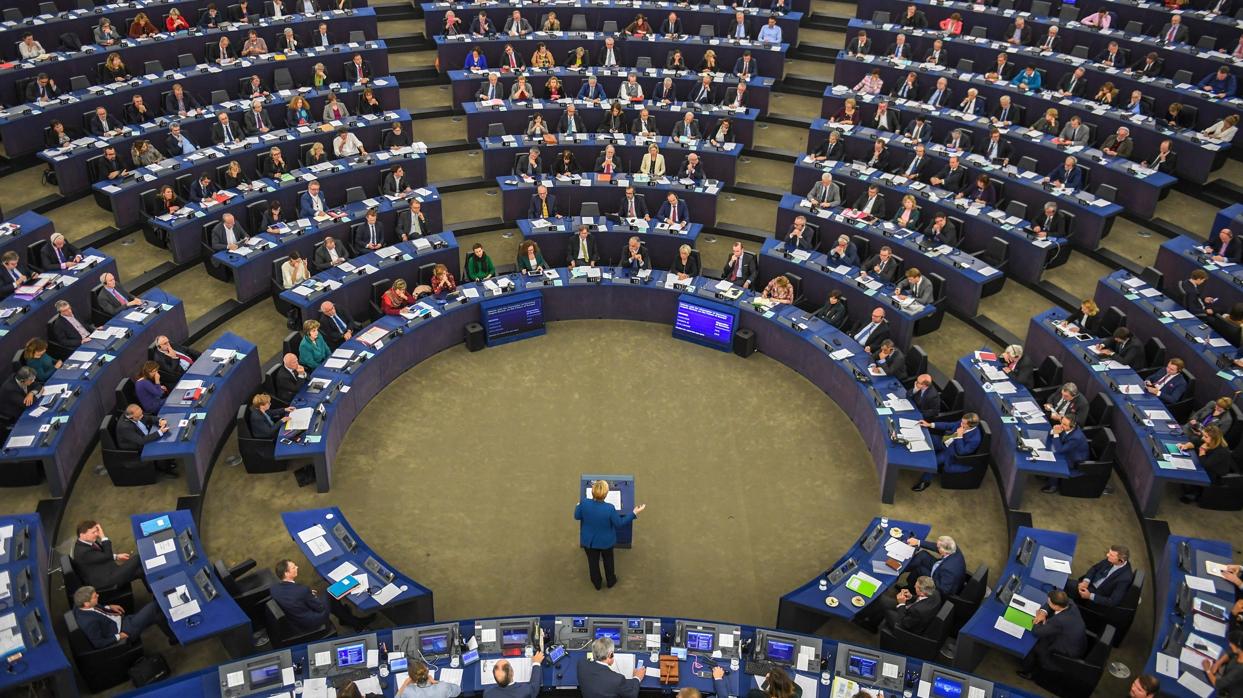 Sesión del Parlamento Europeo en Estrasburgo