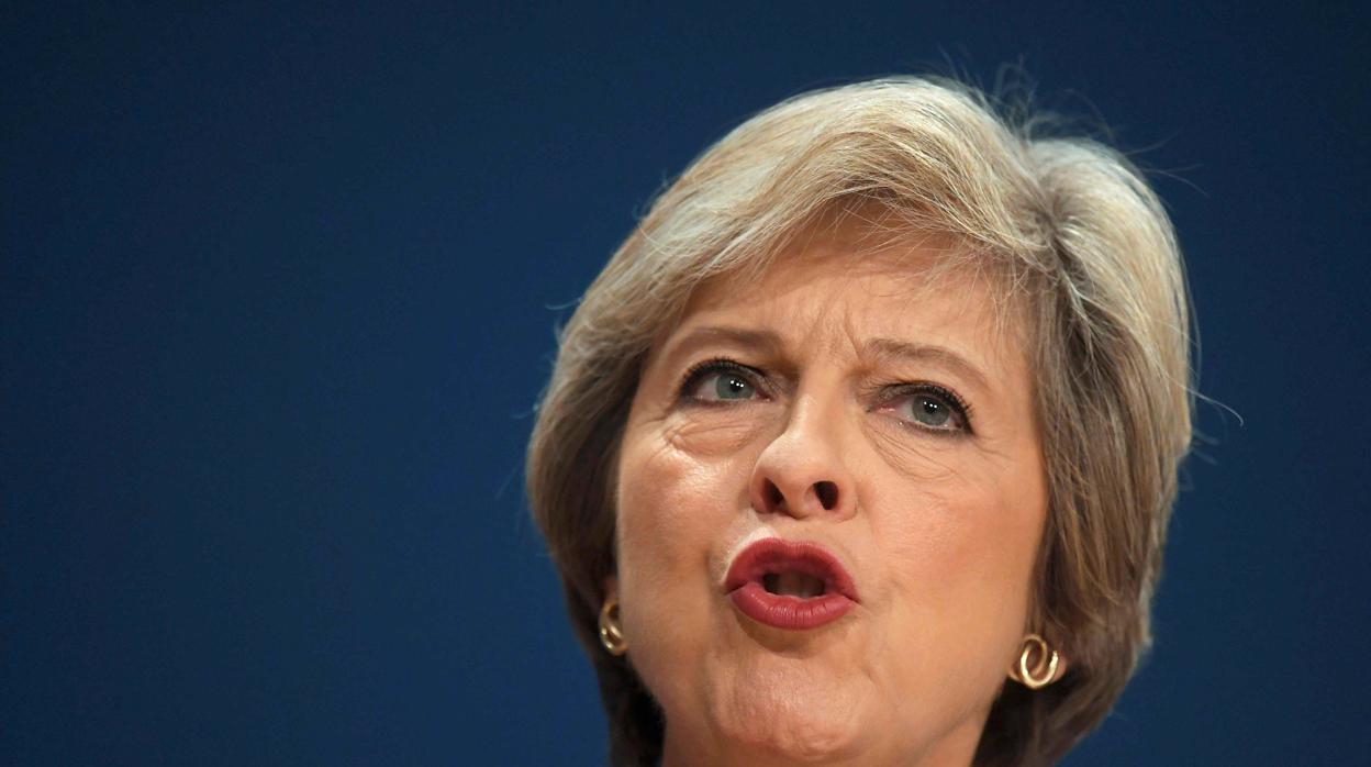 La primera ministra Theresa May