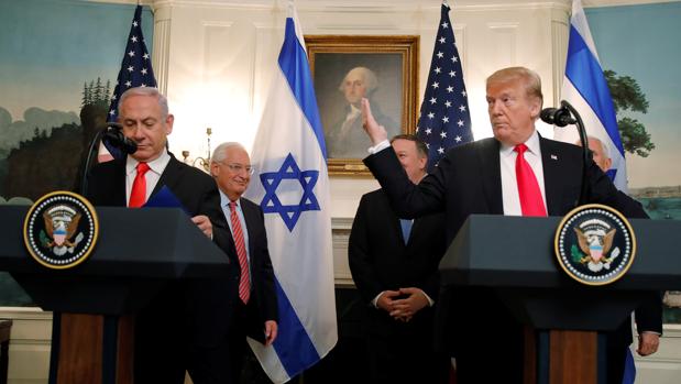 Trump reconoce oficialmente los Altos del Golán como parte de Israel