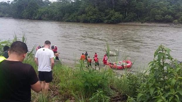 Buscan a un estudiante español desaparecido en un río de Ecuador