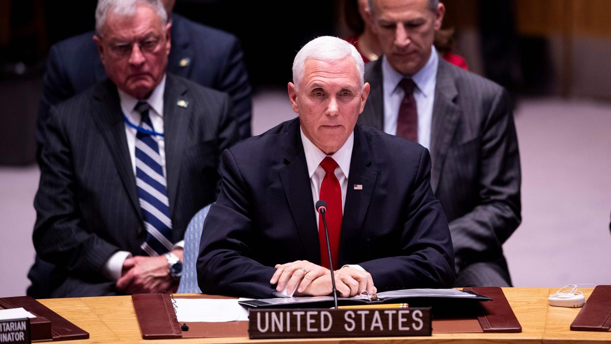 Mike Pence interviene ante el Consejo de Seguridad de la ONU