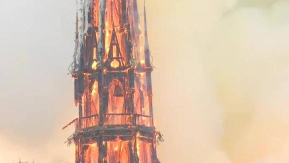 París llora la pérdida de Notre Dame a causa de las llamas