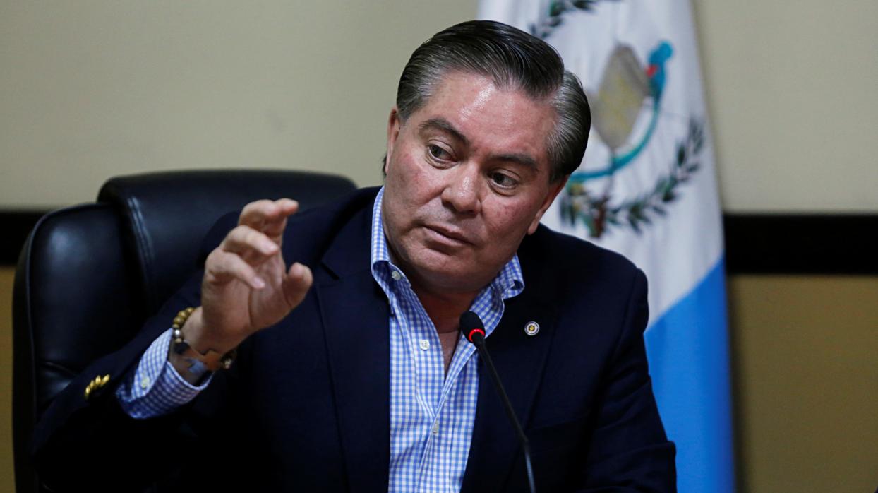 Mario Estrada, candidato a la presidencia de Guatemala