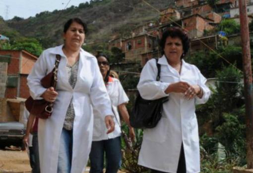 Mécdicos cubanos de misión en Venezuela