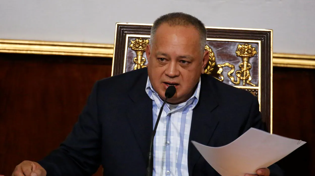El presidente de la Asamblea Nacional Constituyente de Venezuela, Diosdado Cabello