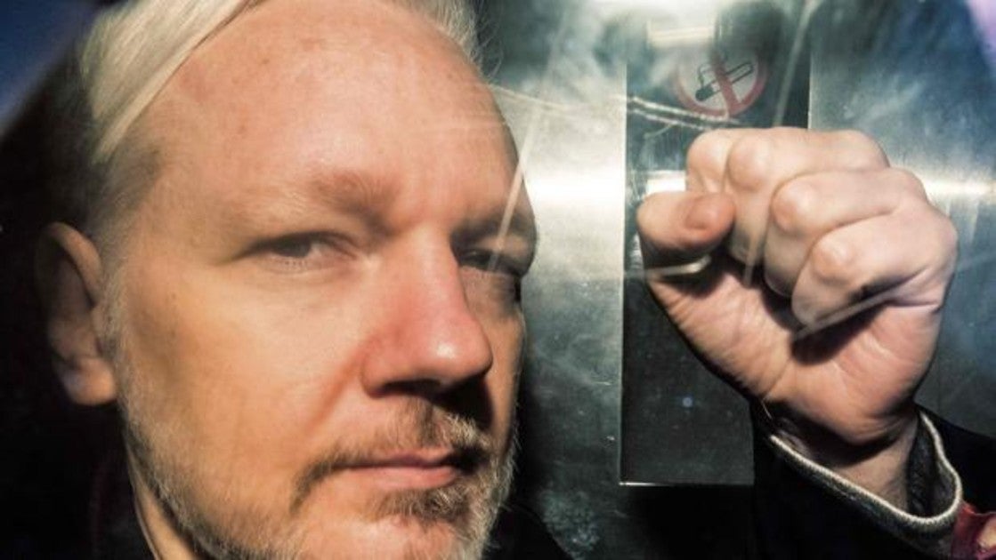 Fotografía de archivo del fundador de Wikileaks, Julian Assange