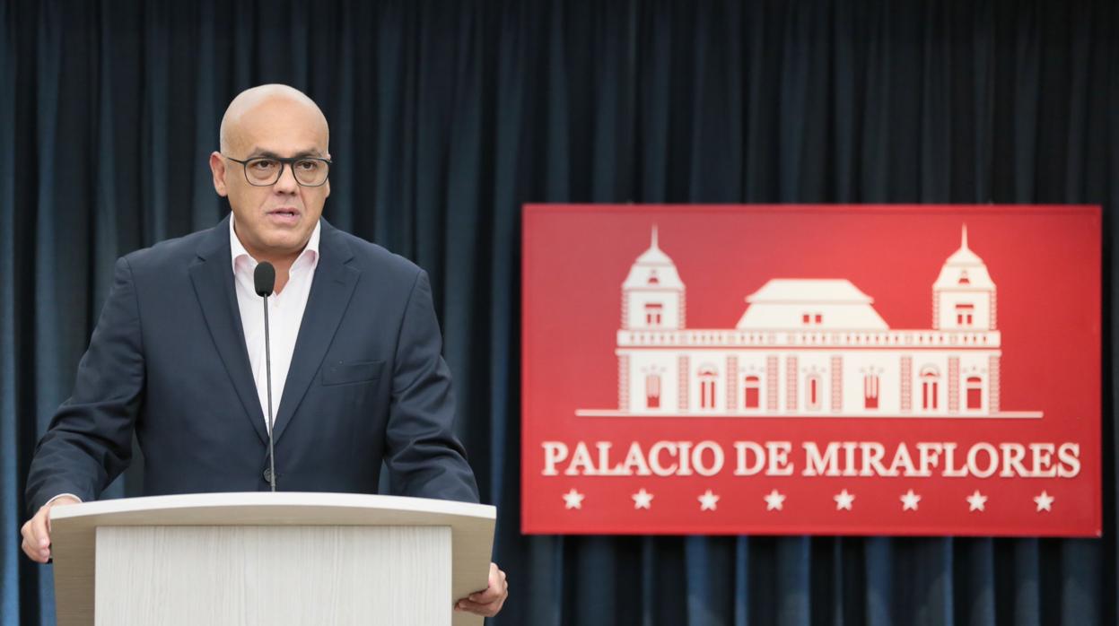 El ministro de Comunicación, Jorge Rodriguez, estuvo presente en la primera cita y acudirá a la cita