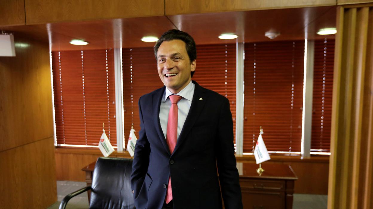 El exdirector de Pemex, Emilio Lozoya