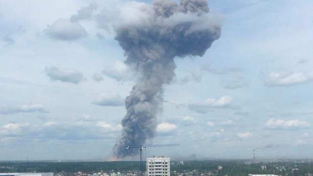 Varias explosiones en una fábrica de munición dejan 42 heridos en Rusia