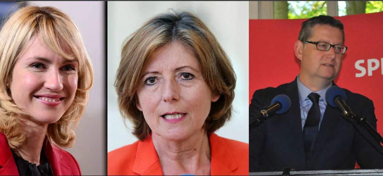 Los posibles tres líderes del SPD alemán