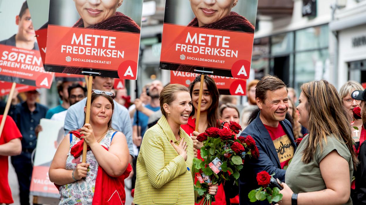 La social demócrata Mette Frederiksen