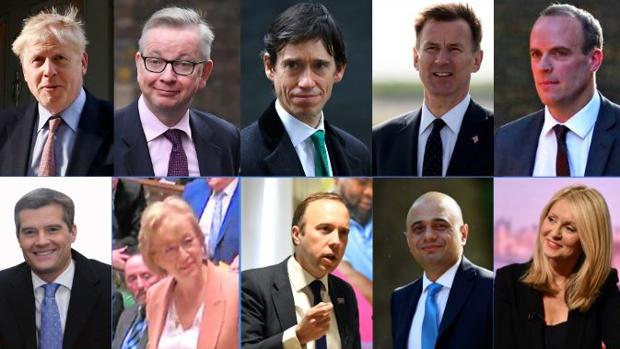 Diez candidatos pugnan por suceder a Theresa May y desbloquear el Brexit