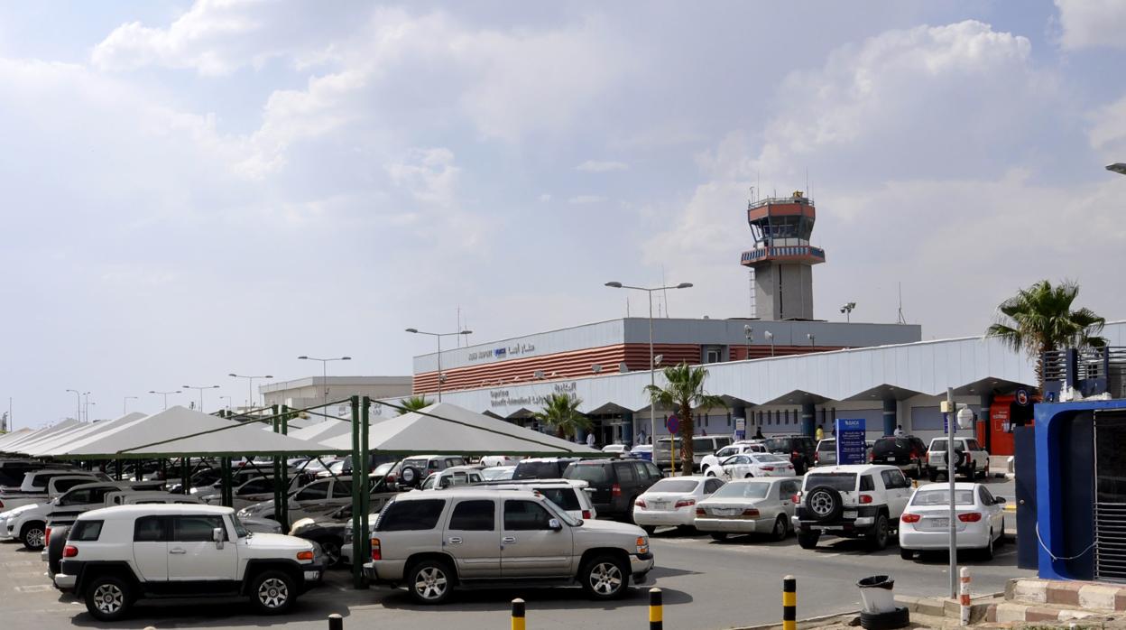 El aeropuerto saudí de Abha