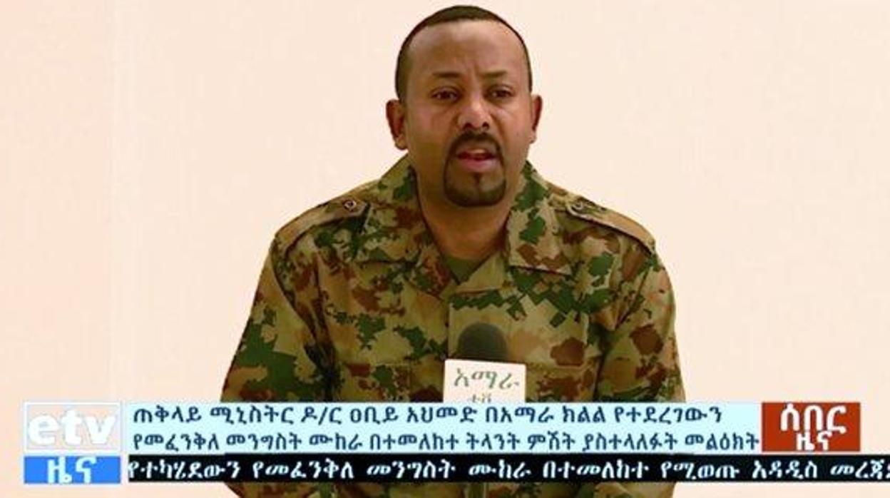 El primer ministro de Etiopía, Abiy Ahmed