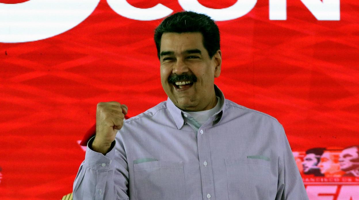 Nicolás Maduro, durante un acto en el Palacio de Miraflores este miércoles 26 de junio