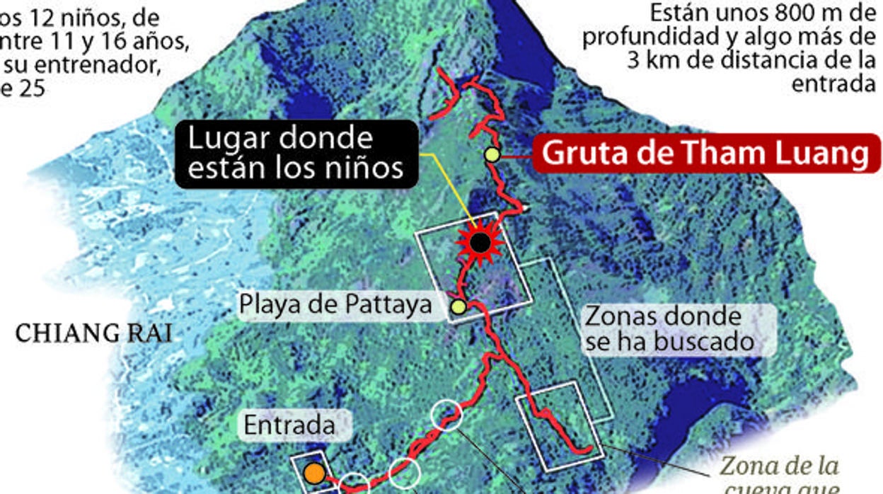 Un año del rescate de los niños en una cueva tailandesa: así se logró la hazaña