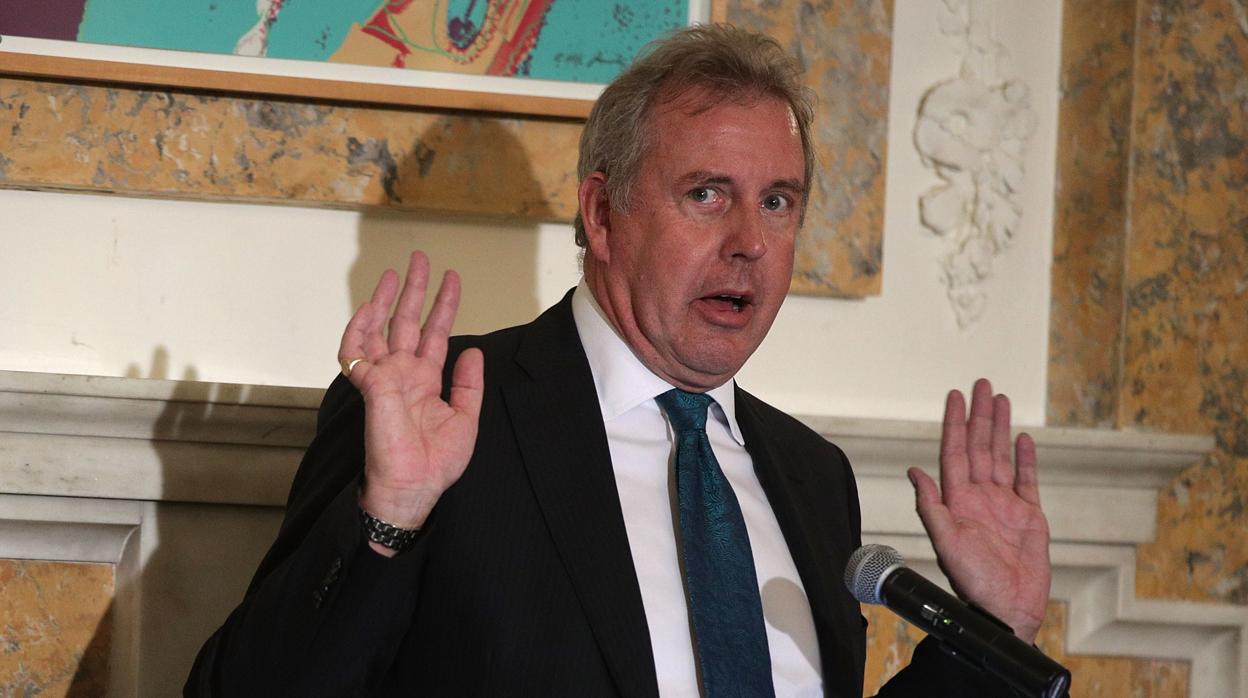 El embajador británico Kim Darroch