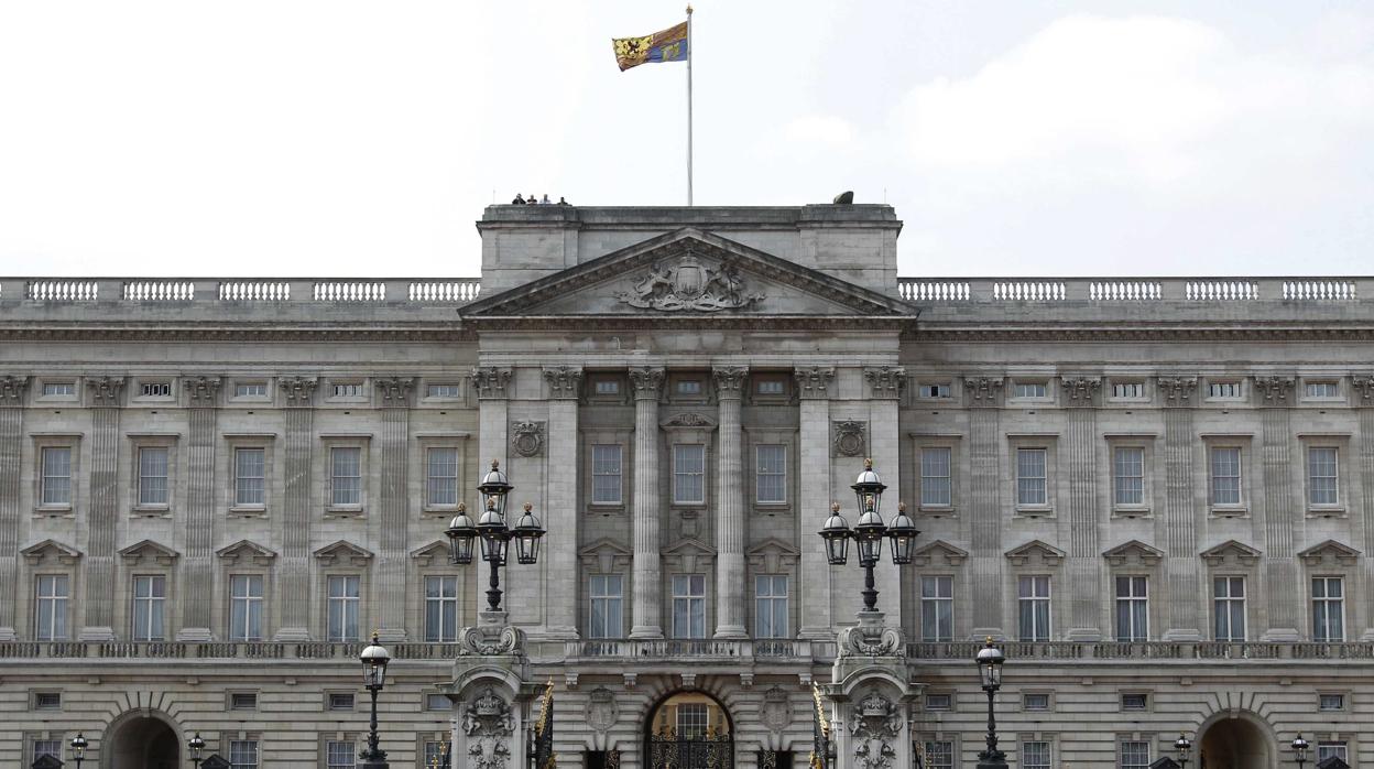 El palacio de Buckingham el la boda del príncipe Harry