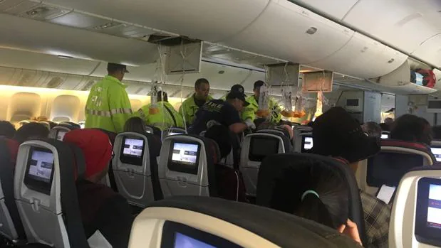 Al menos 35 heridos por fuertes turbulencias en un vuelo de Air Canada
