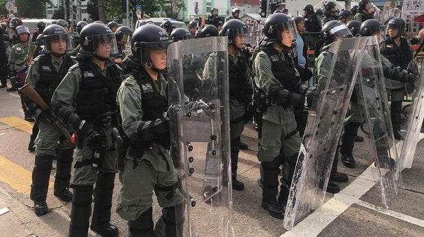 Nuevos enfrentamientos entre los manifestantes de Hong Kong y la Policía