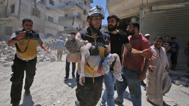 Mueren diez personas, entre ellas tres niños, en bombardeos en el norte de Siria tras semana sangrienta