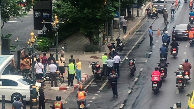 Al menos cuatro heridos al explotar varias bombas caseras en Bangkok