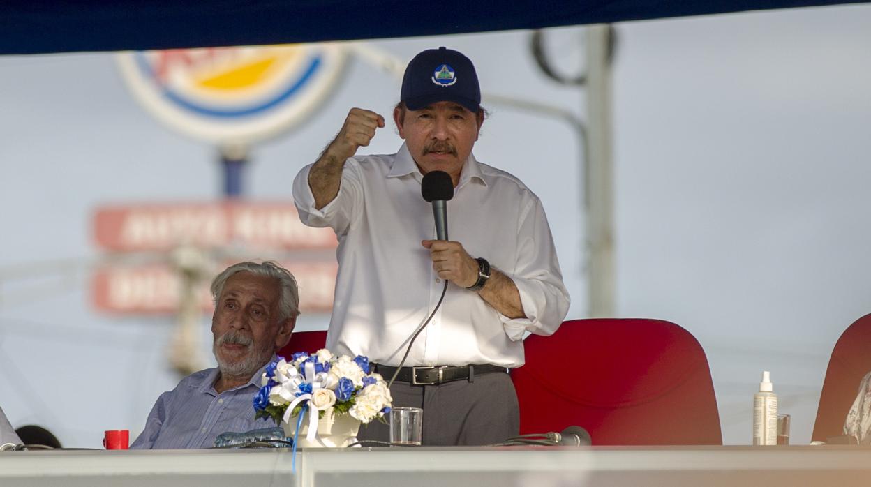 El presidente nicaragüense, Daniel Ortega