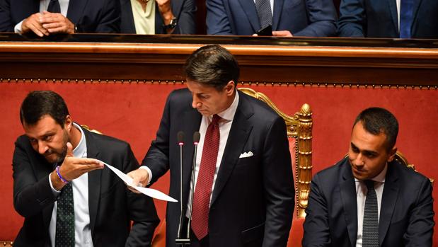 Giuseppe Conte anuncia su dimisión como primer ministro de Italia