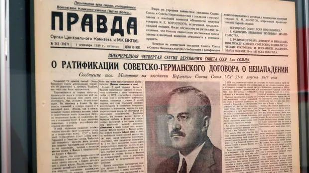 La publicación de los protocolos secretos del pacto entre la URSS y la  Alemania nazi hace 80 años solivianta a la sociedad rusa