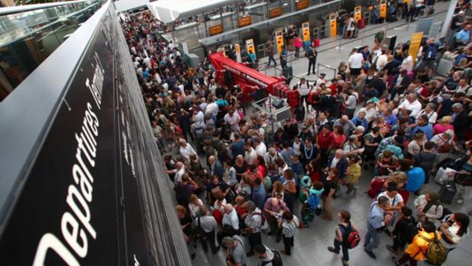 El aeropuerto de Munich cancela 130 vuelos por un fallo de seguridad