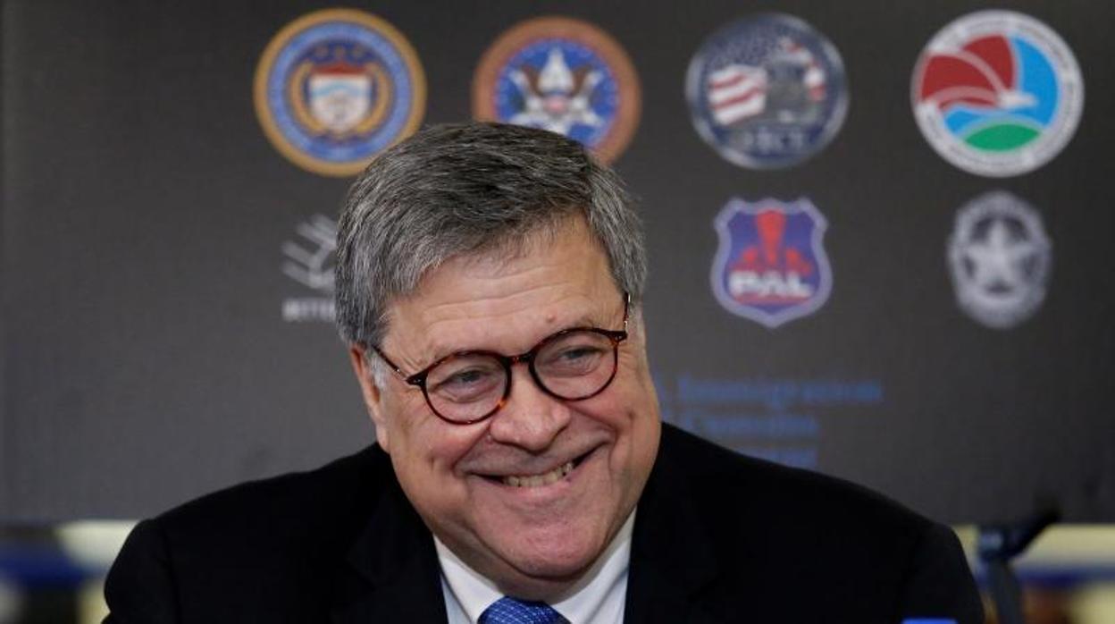 El fiscal general de Estados Unidos, William Barr