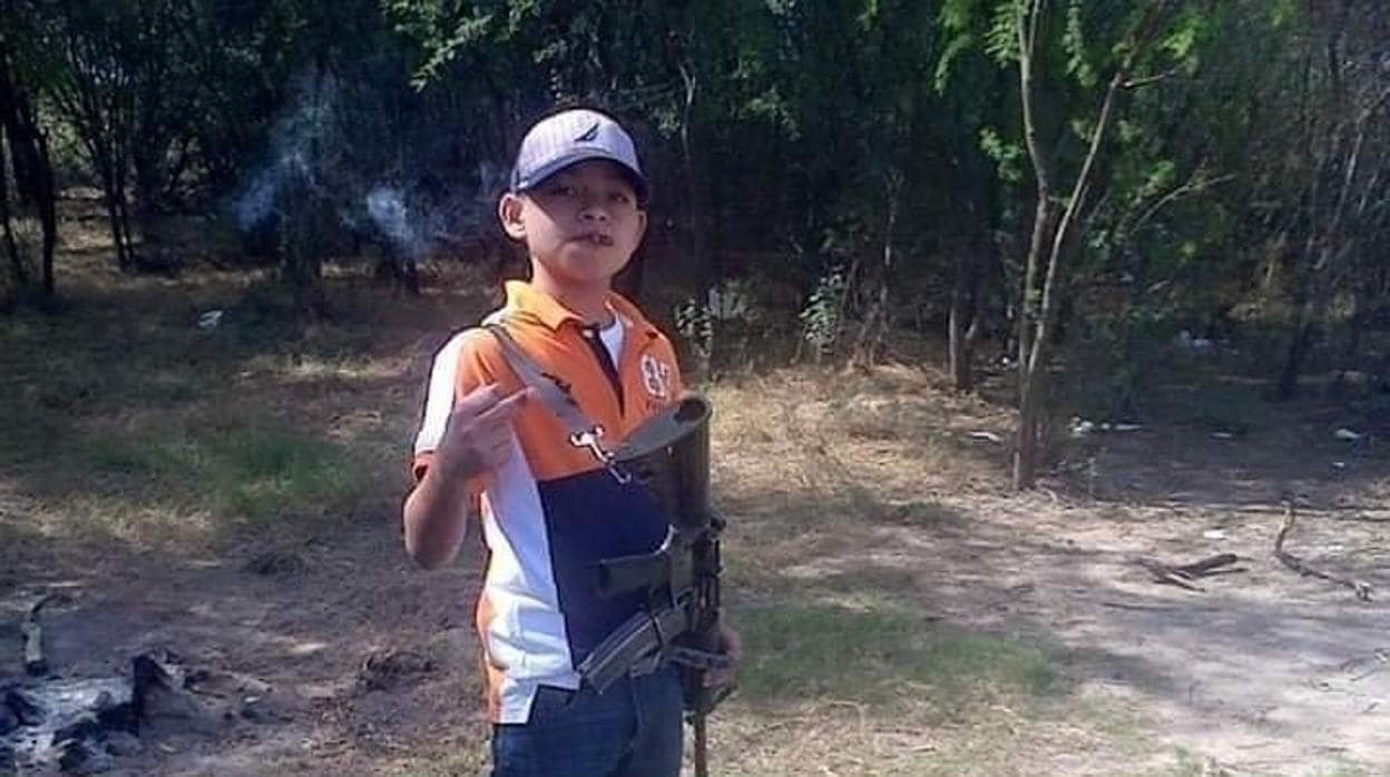 Imagen de «Juanito Pistola», el sicario mexicano de 16 años