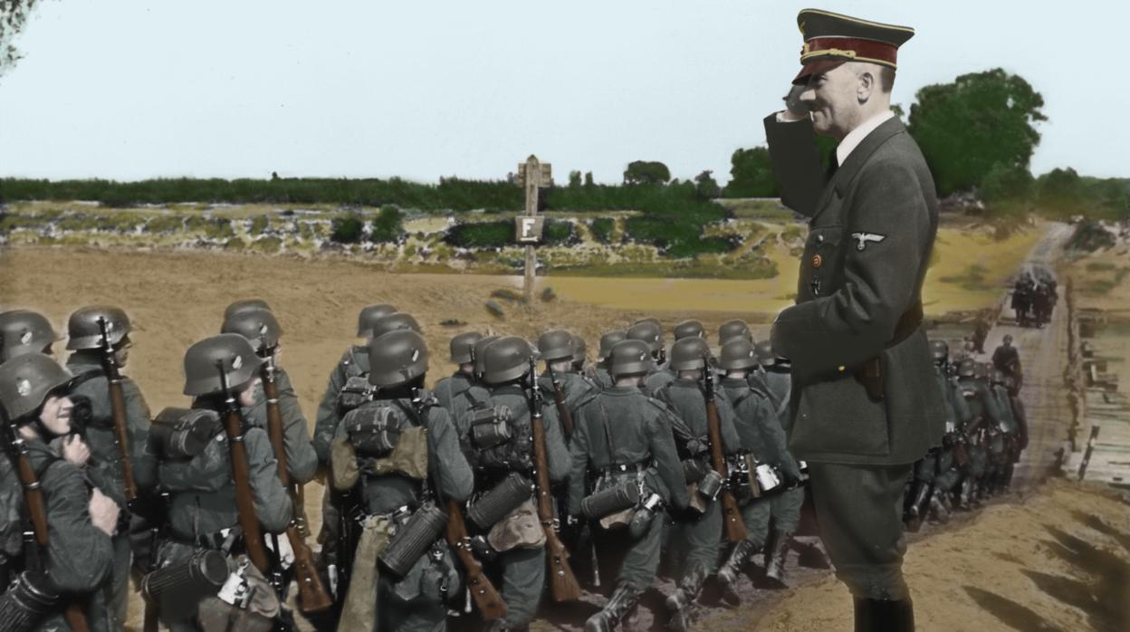 Adolf Hitler, en Polonia el 31 de agosto de 1939