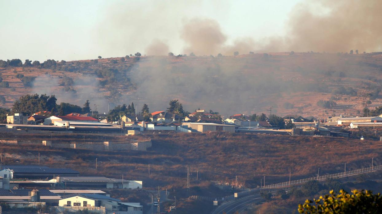 Israel responde tras el disparo de varios misiles antitanque desde el Líbano
