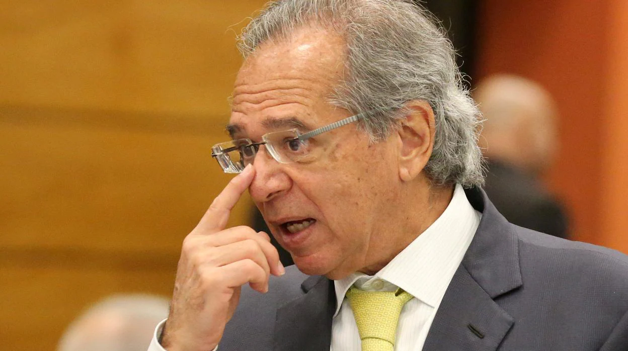 El ministro brasileño de Economía, Paulo Guedes