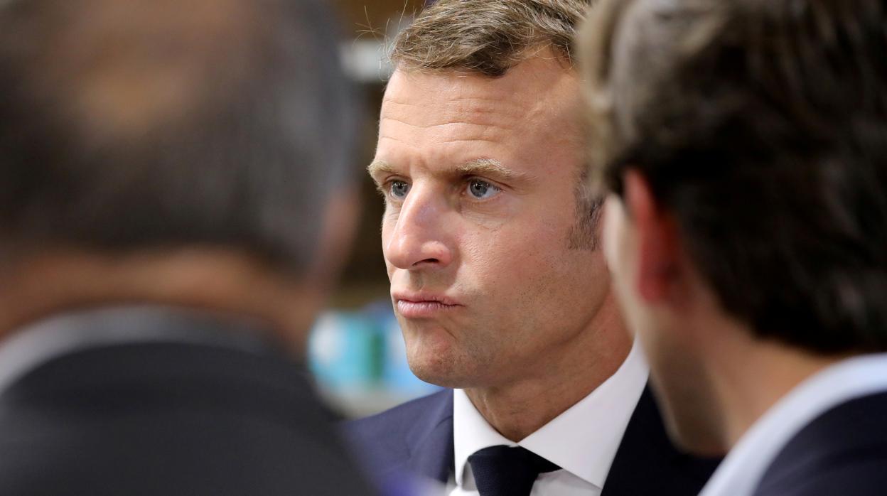 El presidente de Francia, Emmanuel Macron