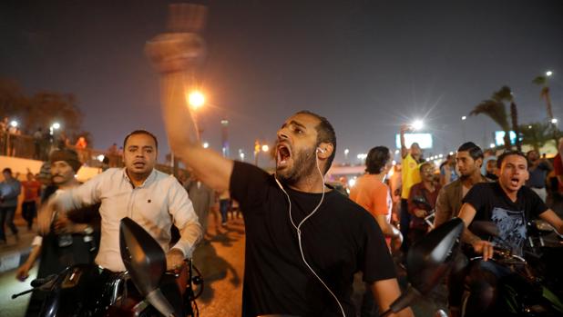 Insólitas protestas contra Al Sisi en varias ciudades de Egipto