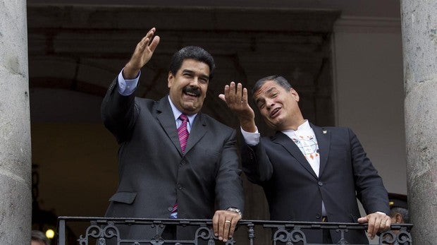 Guaidó confirma que Rafael Correa viajó recientemente a Venezuela