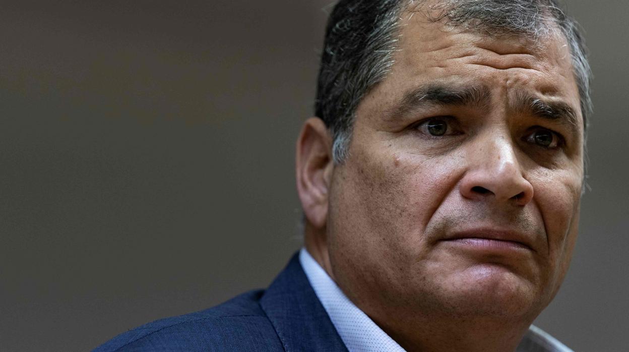 Rafael Correa, expresidente de Ecuador