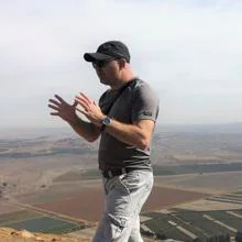 Stephane Cohen, en los Altos del Golán