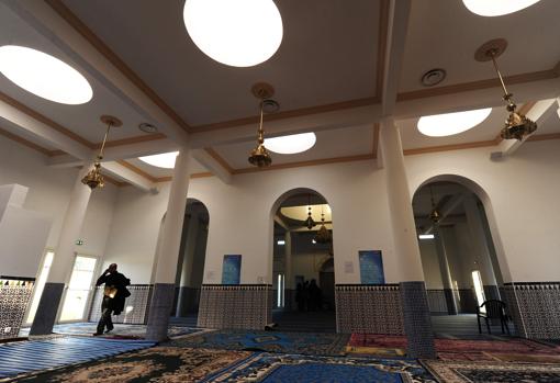 Interior de la mezquita de Bayona, en una imagen de archivo
