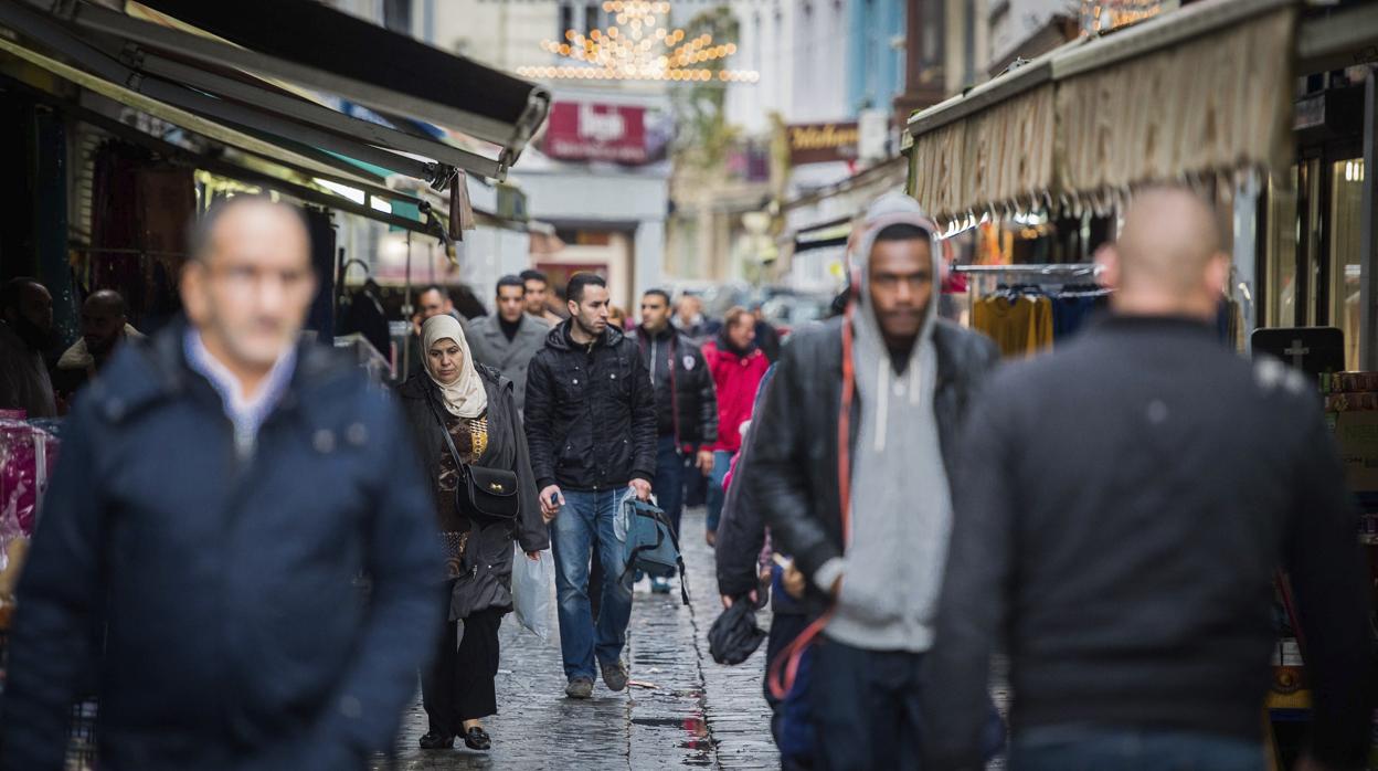 Vista de una calle de Molenbeek en Bruselas, en una imagen de archivo