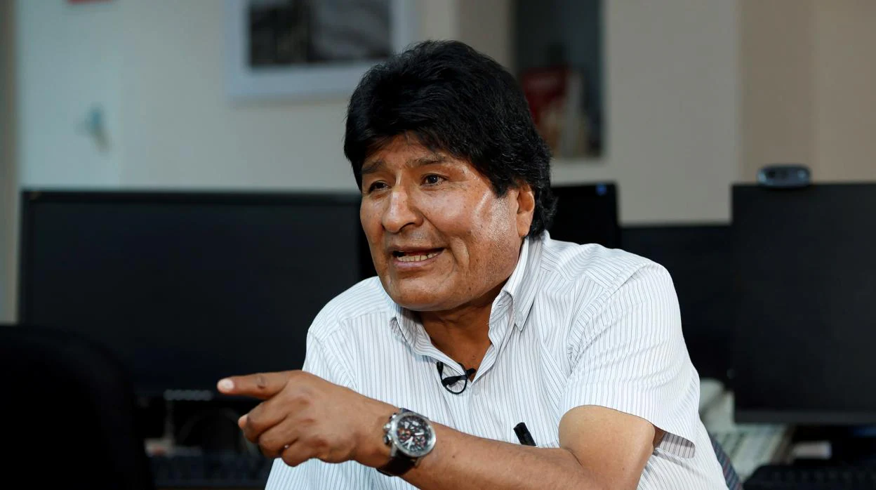 El expresidente de Bolivia Evo Morales este domingo 17 de noviembre de 2019 durante una entrevista con Efe en Ciudad de México (México)