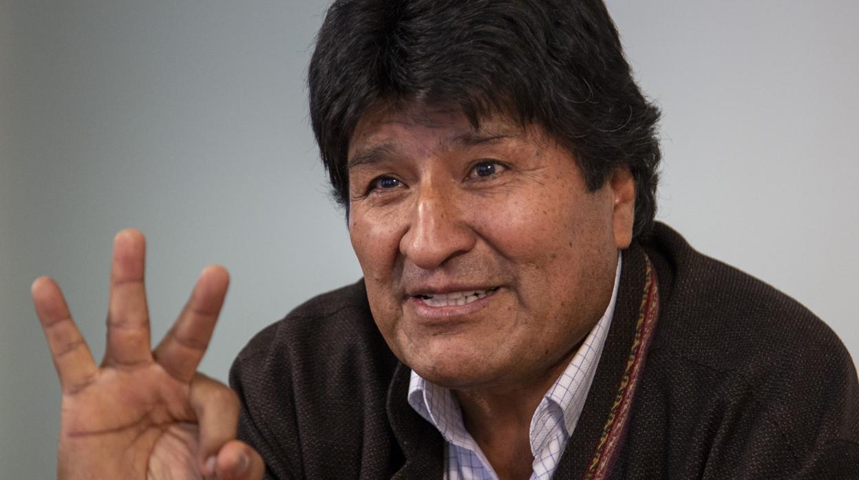 El expresidente de Bolivia, Evo Morales