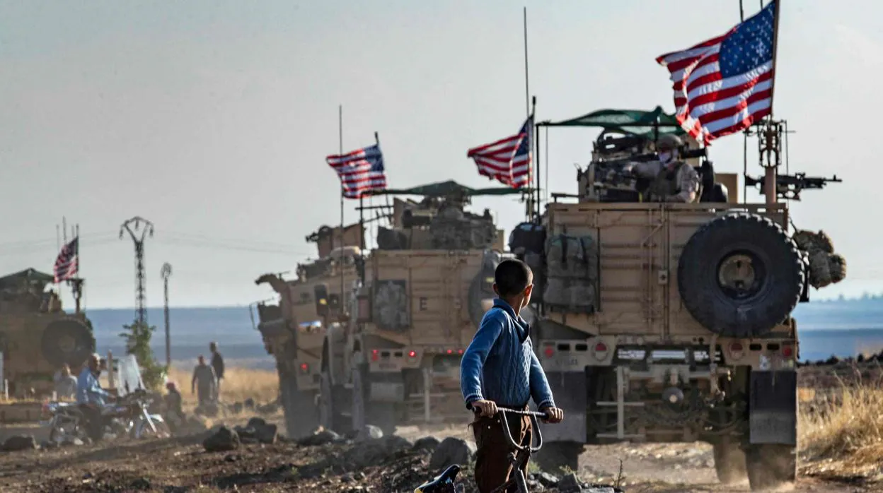 Patrullas estadounidenses en el norte de Siria