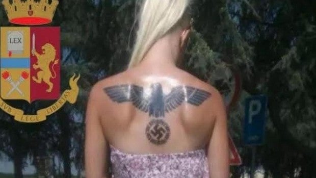 Detienen a «Miss Hitler 2019», una radical implicada en la creación de un partido nazi en Italia