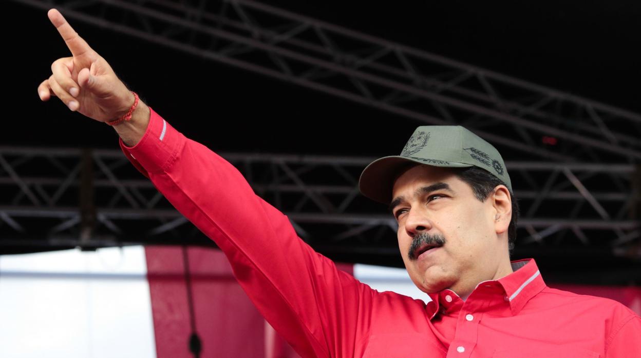 El líder chavista Nicolás Maduro